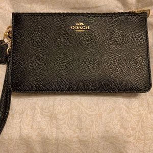 Coach Double Zip Wristlet